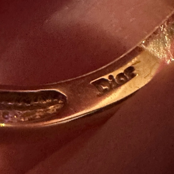 Dior 750 18k gold coral ring - Picture 4 of 9